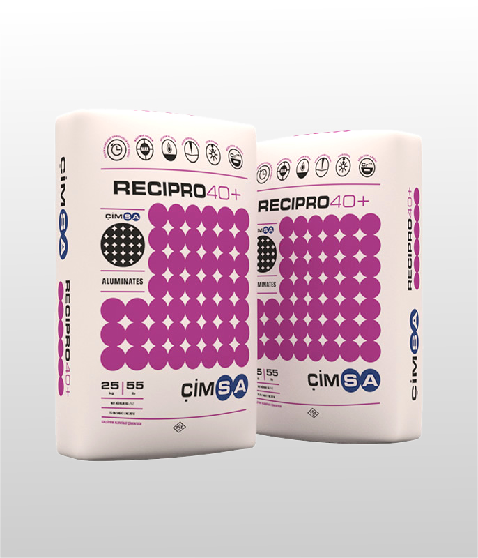 CIMSA RECIPRO 40+ Calcium Aluminate Cement